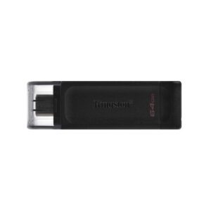 PENDRIVE KINGSTON 64GB USB-C 3.2 DT70 NEGRO 740617305302 P/N: DT70/64GB | Ref. Artículo: DT70/64GB