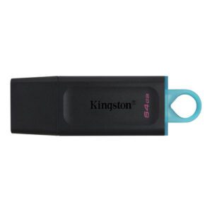 PENDRIVE KINGSTON 64GB USB3.2 DT EXODIA GEN1 NEGRO/TURQUESA 740617309829 P/N: DTX/64GB | Ref. Artículo: DTX/64GB