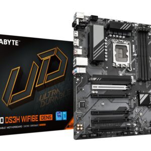 PLACA BASE GIGABYTE B760 DS3H  WIF6E GEN5 1700 AX ATX 4XDDR5 4719331872939 9MB76S365-00-G10