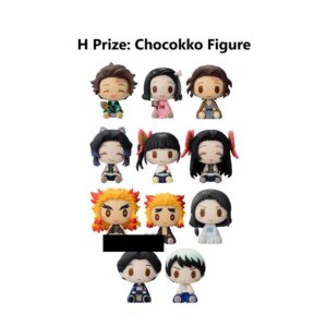 | P/N: KUJIDSH | Cod. Artículo: MGS0000028508 Figura tipo chocokko demon slayer exclusivo kuji premio h 1 unidad