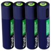 Pack de 4 Pilas AAA Trust 25671/ Recargables 8713439256710 25671 TRU-PILA 25671