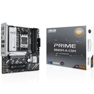Placa Base Asus Prime B840M-A-CSM Socket AM5/ DDR5/ PCIe 4.0/ Micro ATX 4711387797204 90MB1J10-M0EAYC ASU-PB PRIME B840M-A CSM