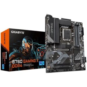 Placa Base Gigabyte B760 GAMING X DDR4 Socket 1700/ DDR4/ PCIe 4.0 4719331850906 9MB76GX4-00-10 GIG-PB B760 GAMING X DDR4
