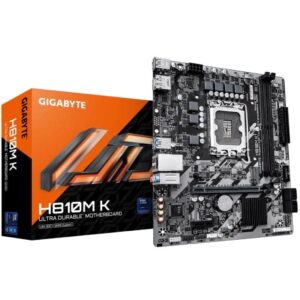Placa Base Gigabyte H810M K Socket 1851/ DDR5/ PCIe 4.0/ Micro ATX 4719331868697 9MH810MK-00-G10 GIG-PB H810M K