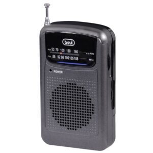 RADIO TREVI BOLSILLO RA 710 GMG MINI PORTABLE AM/FM RADIO METAL GUN 8011000039336 0RA710G00