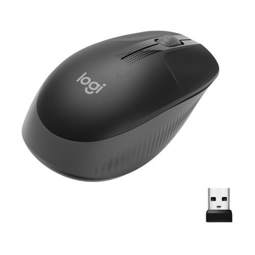 RATON LOGITECH M190 INALAMBRICO 1000 DPI GRIS MARENGO 5099206091825 P/N: 910-005905 | Ref. Artículo: 910-005905