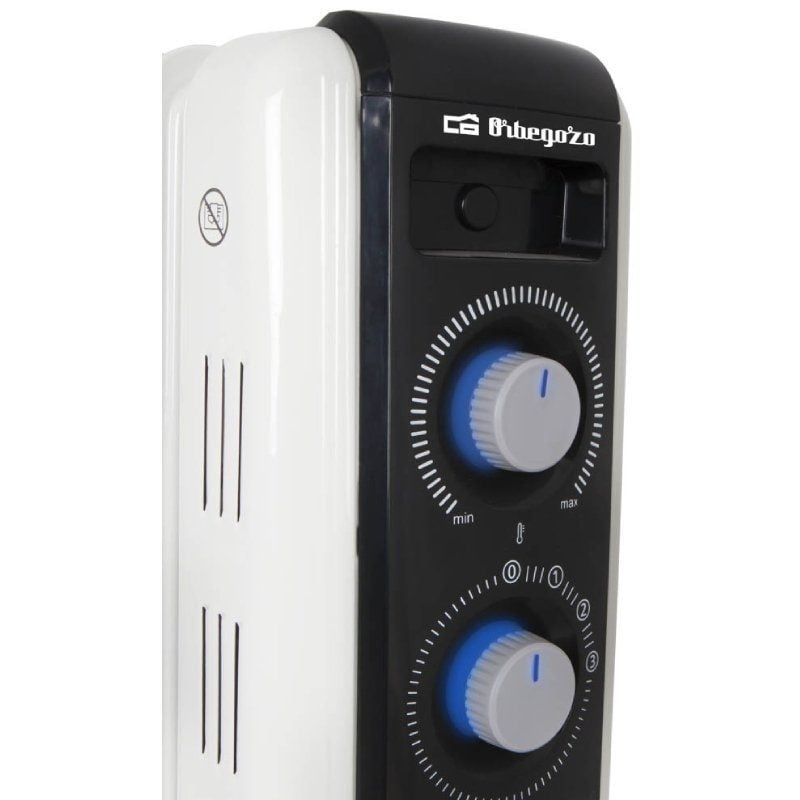 Radiador de Aceite Orbegozo RF 1000 A/ 2 Potencias/ 500-1000W/ 5 Elementos Caloríficos - Imagen 3