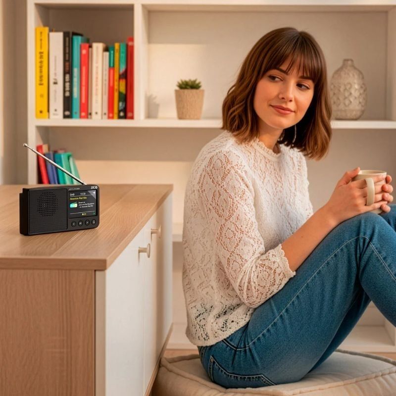 Radio Portátil SPC Jetty Lite Dab+/ Negra - Imagen 4