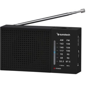 Radio Portátil Sunstech RPS412/ Negra 8429015019807 RPS412BK SUN-RADIO RPS412BK