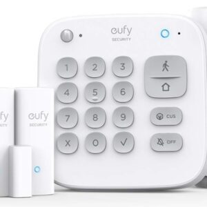 SISTEMA ALARMA EUFY KIT 2x HOMEBASE 2x ENTRY SENSOR 1x KEYPAD 1x MOTION SENSOR 0194644017804 T8990321