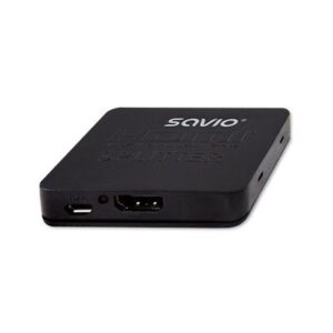SPLITTER 1X2 HDMI 4K 3D SAVIO CL-93 NEGRO 5901986041764 P/N:  | Ref. Artículo: