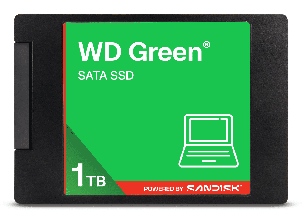 SSD WD 1 TB 2.5" SERIAL ATA III 3D NAND VERDE 0619659219260 WDS100T5G0A-00CPT0