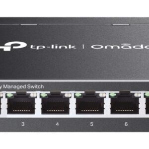 SWITCH OMADA ES208G 8-PORT 6-PORT POE+ AND 2-PORT POE++ 1210002600668 ES208G