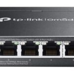 SWITCH TP-LINK OMADA 5-PORT WITH 4-PORT POE+ 8885020620931 ES205GP