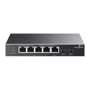 SWITHC TP-LINK TL-SG1005P-PD GIGA 4-PORT POE+ 1-PORT POE++REQUIERE POE ADICIONAL 4895252501117 TL-SG1005P-PD
