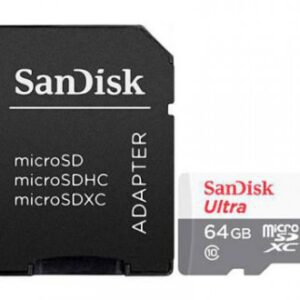 SanDisk 64GB Ultra microSDXC memoria flash Clase 10 0619659185060 | P/N: SDSQUNR-064G-GN3MA | Ref. Artículo: 1338845