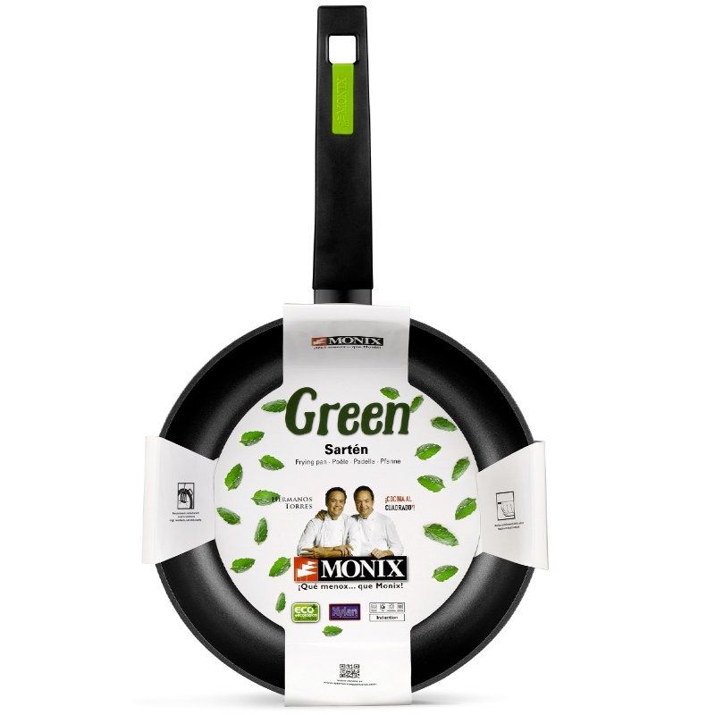 Sartén Monix Green M481228/ Ø28cm/ Aluminio forjado/ Apta para Inducción - Imagen 5