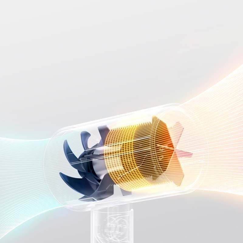 Secador Xiaomi Compact Hair Dryer H101/ 1600W/ Blanco - Imagen 4