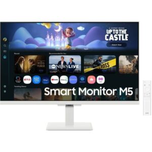 Smart Monitor Samsung M5 S27FM501EU 27"/ Full HD/ Multimedia/ Smart TV/ Blanco 8806097418948 LS27FM501EUXEN SAM-M S27FM501EU