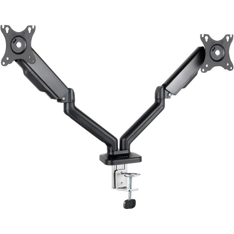 Soporte de Mesa para 2 Monitores TooQ DB5132TNR-B/ Giratorio/ Inclinable/ hasta 9kg 8433281013711 DB5132TNR-B TOO-SOPORTE DB5132TNR-B