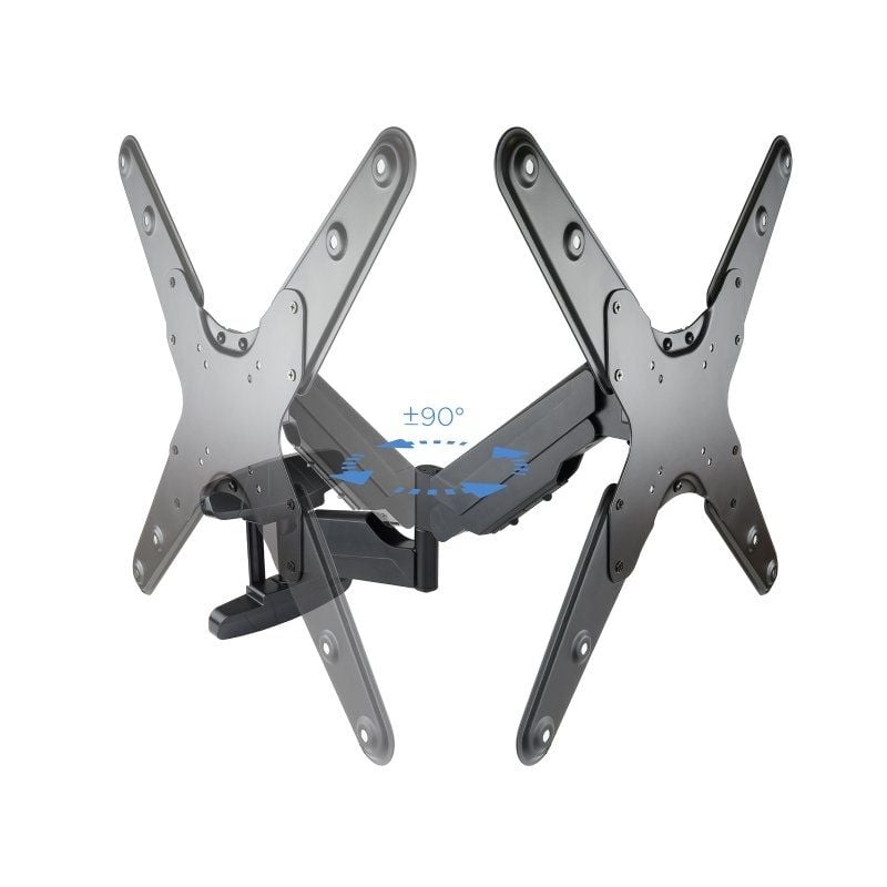 Soporte de Pared Giratorio/ Inclinable/ Nivelable TooQ LP2355TN-B para TV de 23-55"/ hasta 30kg - Imagen 2