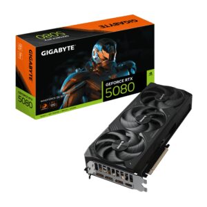 TARJETA GRAFICA GIGABYTE RTX 5080 WINDFORCE SFF 16G 4719331355845 GV-N5080WF3OC-16GD