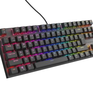 TECLADO GAMING GENESIS THOR 303 USB RETROILUMINADO MECANICO NEGRO 5901969444360 NKG-2155