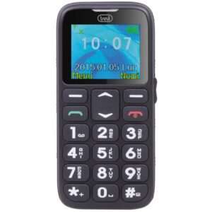 TELEFONO TREVI SICURO 10 SENIOR PHONE BIG BUTTONS FUNCION S.O.S. BLACK 8011000017488 0SIC1000