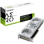 Tarjeta Gráfica Gigabyte GeForce RTX 5060 Ti AERO OC/ 16GB GDDR7 4719331356033 9VN506TAO-00-G10 GIG-GF RTX5060TI AER OC 16G