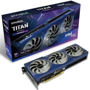 Tarjeta Gráfica Sparkle Intel Arc B580 Titan OC Edition/ 12GB GDDR6 4711342290771 1A1-S00421500G SPK-GF ARC B580 T OC 12G