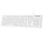 Teclado Subblim Business Slim Silencioso/ Blanco 8436586742546 SUBKBC-0SSK51 SUB-TEC BUS SLIM WH