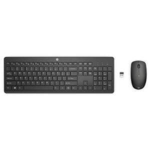 Teclado y Ratón Inalámbricos HP 230 195122117856 18H24AA HPA-TEC SET 230 BK