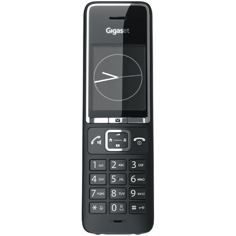 Teléfono Inalámbrico Gigaset Comfort 550HX/ Negro 4250366865829 S30852-H3051-R104 GIGA-TEL COMF 550HX BK