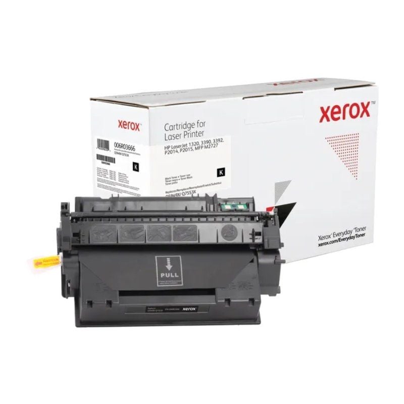 Tóner compatible Xerox 006R03666 compatible con HP Q5949X/Q7553X/ 6000 páginas/ Negro 095205894929 006R03666 XER-TONER 006R03666