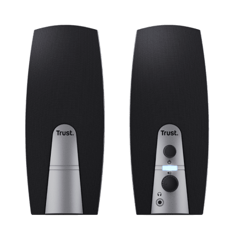 Trust 24660 conjunto de altavoces 5 W Negro, Metálico 2.0 canales - Imagen 4
