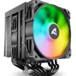 VENTILADOR CPU SHARKOON A60 RGB 120MM NEGRO 4044951042050 4044951042050