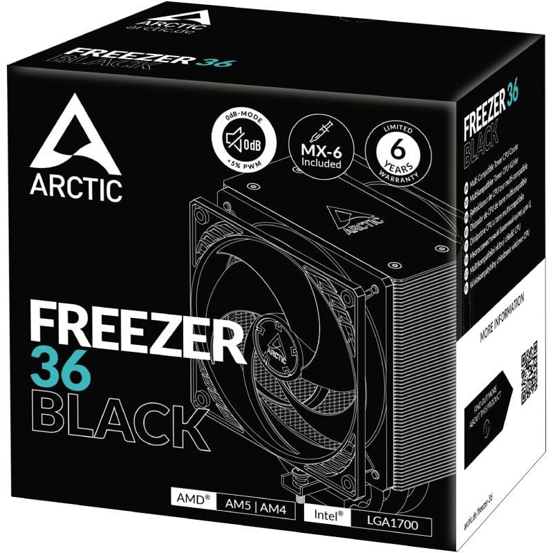 Ventilador con Disipador Arctic Freezer 36/ 12cm - Imagen 5
