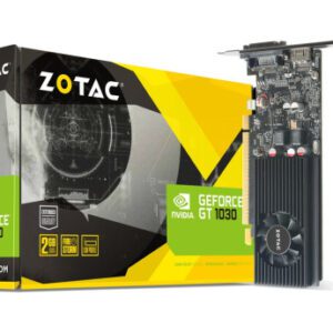 Zotac ZT-P10300A-10L tarjeta gráfica NVIDIA GeForce GT 1030 2 GB GDDR5 4895173613272 | P/N: ZT-P10300A-10L | Ref. Artículo: 904667