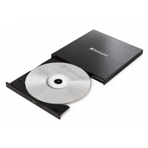 Lector cd - dvd slim verbatim usb tipo c - Imagen 3