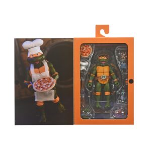 0634482543559 | P/N: SDD54355 | Cod. Artículo: DSP0000037574 Figura neca teenage mutant ninja turtles cartoon ultimate michelangelo vhs scale action 18cm