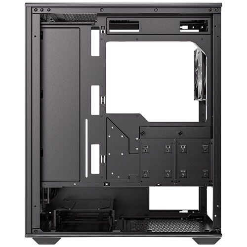 Caja ordenador gaming antec ax85 atx argb cristal templado negra - Imagen 5
