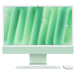 195949592591 | P/N: MWUE3Y/A | Cod. Artículo: DSP0000037001 Ordenador all in one apple imac m4 -  16gb -  ssd 256gb -  23.5 pulgadas -  verde