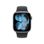 195950460810 | P/N: MEQX4QL/A | Cod. Artículo: DSP0000037039 Smartwatch apple watch s11 gps 42mm space grey aluminium case black sport band m - l
