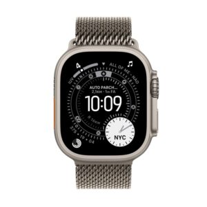 195950609868 | P/N: MF0E4QL/A | Cod. Artículo: DSP0000037019 Smartwatch apple watch ultra 3 gps + cellular 49mm natural titanium case natural titanium milanese loop -  l