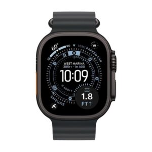 195950609998 | P/N: MF0J4QL/A | Cod. Artículo: DSP0000034432 Smartwatch apple watch ultra 3 gps + cellular 49mm black titanium case  black ocean band