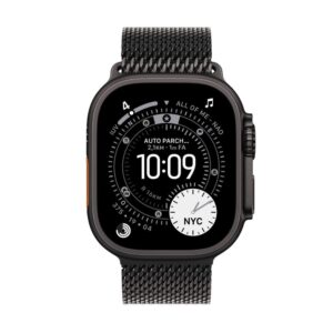 195950610901 | P/N: MF1Q4QL/A | Cod. Artículo: DSP0000037028 Smartwatch apple watch ultra 3 gps + cellular 49mm black titanium case black titanium milanese loop -  m