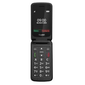 4255781906157 | P/N: S30853-H1231-R101 | Cod. Artículo: MGS0000032033 Telefono movil gigaset gl595 negro para mayores