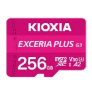 4582761160514 | P/N: LMPL3M256GG2 | Cod. Artículo: DSP0000037698 Tarjeta memoria micro sd kioxia 256gb exceria plus g3