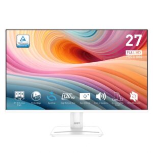 4711377238311 | P/N: 9S6-3PD3CM-027 | Cod. Artículo: DSP0000028612 Monitor msi 27 pulgadas mp275w e2 ips 120hz vga hdmi mm blanco
