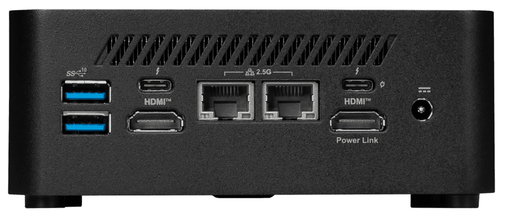 Barebone mini ordenador msi cubi nuc 13mqg - 065beu i7 - 1365u negro - Imagen 2